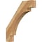 Ekena Millwork 4"W x 24"D x 28"H Merced Rough Sawn Knee Brace, Western Red Cedar BRC04X24X28MRC00RWR - alternate 1
